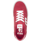 Etnies Kids Calli Vulc Red White Gum - Shoes Top View Insole