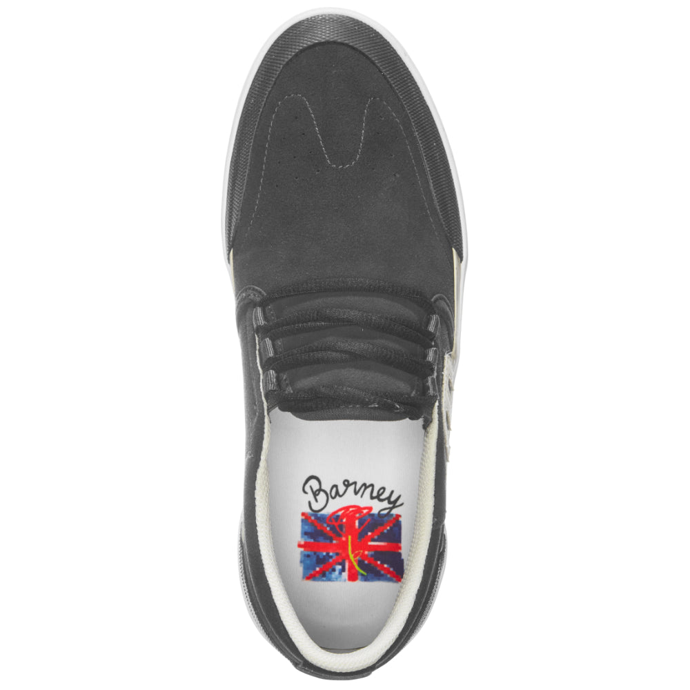 Etnies Marana Slip Lace XLT Barney Page Signature Charcoal - Shoes Top Design