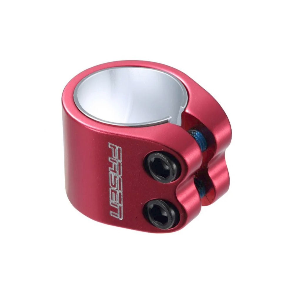 Fasen Oversized 2-Bolts - Scooter Clamp Red Angle