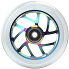 Fuzion Flight 110mm (PAIR) - Scooter Wheels Neochrome Clear