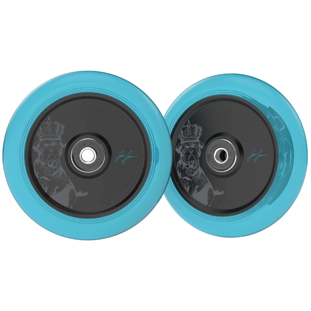 Fuzion Leo Spencer V2 Signature 110mm Scooter Wheels Pair