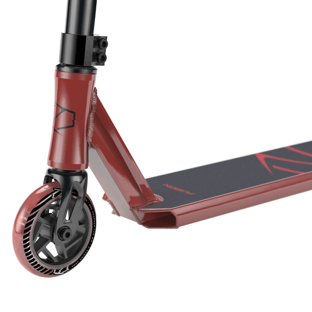 Fuzion Z250 Freestyle Scooter Complete Red Left Side