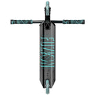 Fuzion Z250 Freestyle Scooter Complete Teal Bottom Deck Design