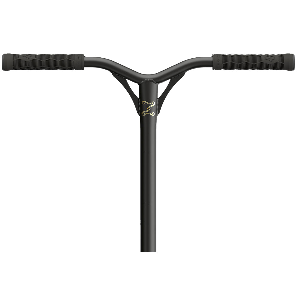 Fuzion Z300 - Scooter Complete Black Gold Grips