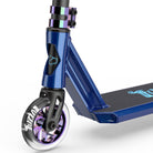 Fuzion Z300 - Scooter Complete Blue Neochrome Front Wheel Marble