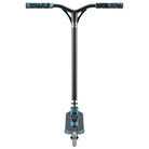 Fuzion Z300 Freestyle Scooter Complete Aqua Front Steel Bars Hex Swirl Grips