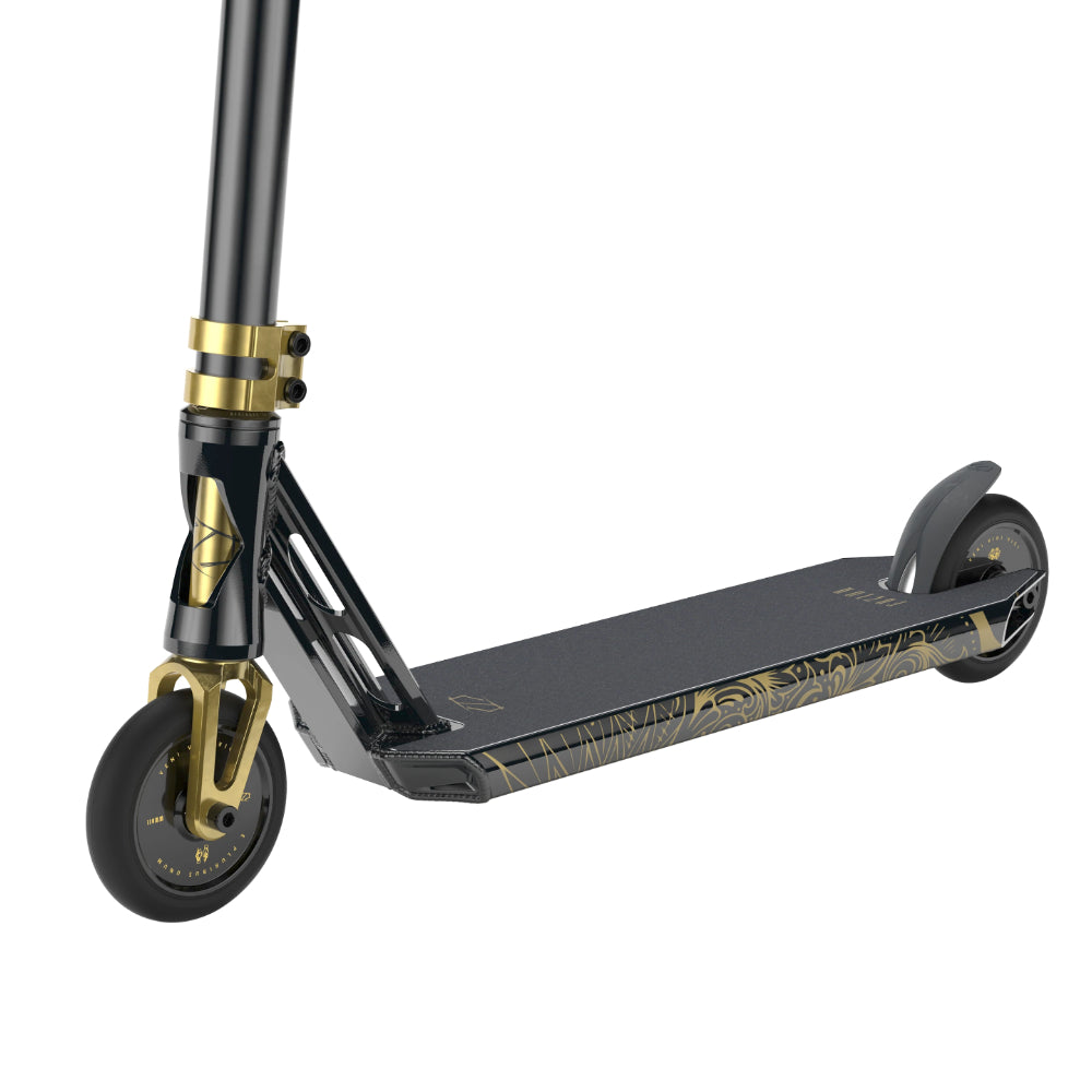 Fuzion Z350 Freestyle Scooter Complete Prophecy Gold Hollow Core Wheels