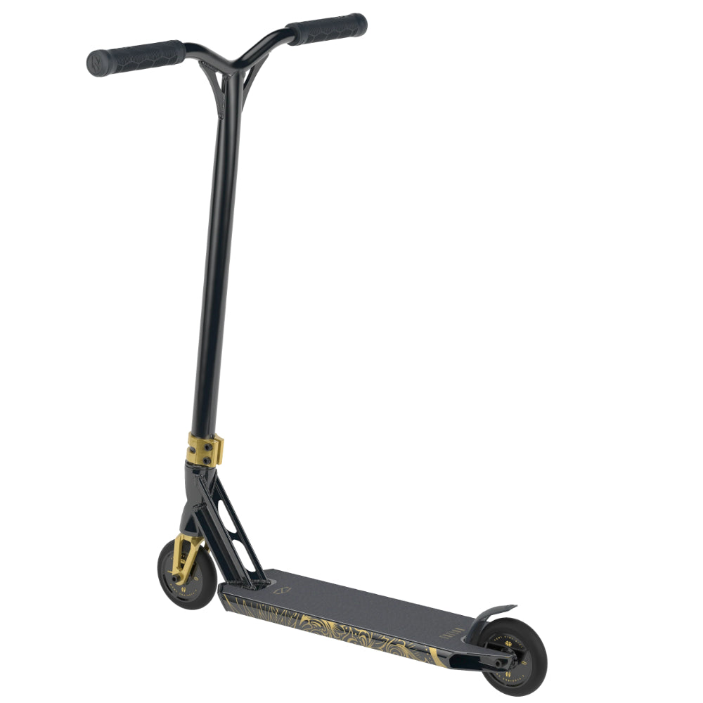 Fuzion Z350 Freestyle Scooter Complete Prophecy Gold Rear