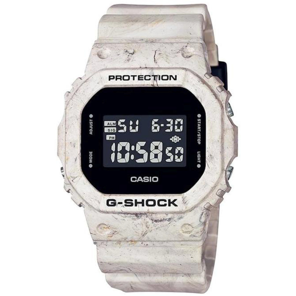 G-SHOCK DW5600WM-5 UTILITY WAVY MARBLE MEN'S WATCH Front