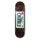 Chocolate Cruz License Plate 8.0 - Skateboard Deck