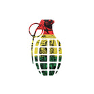 Grenade Rasta Sticker