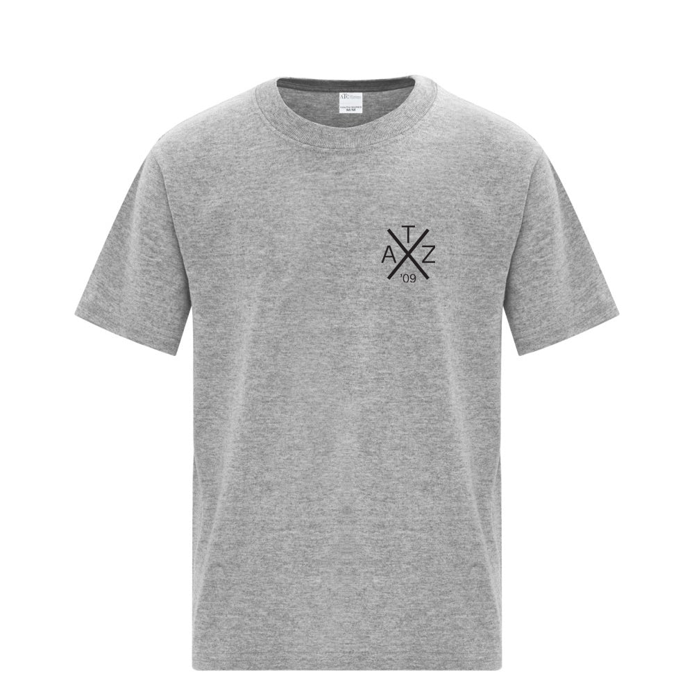 TAZ X-Logo T-Shirt Grey Front