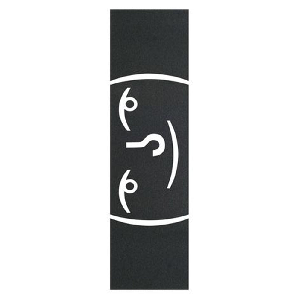HEH Logo Sheet - Skateboard Griptape Black
