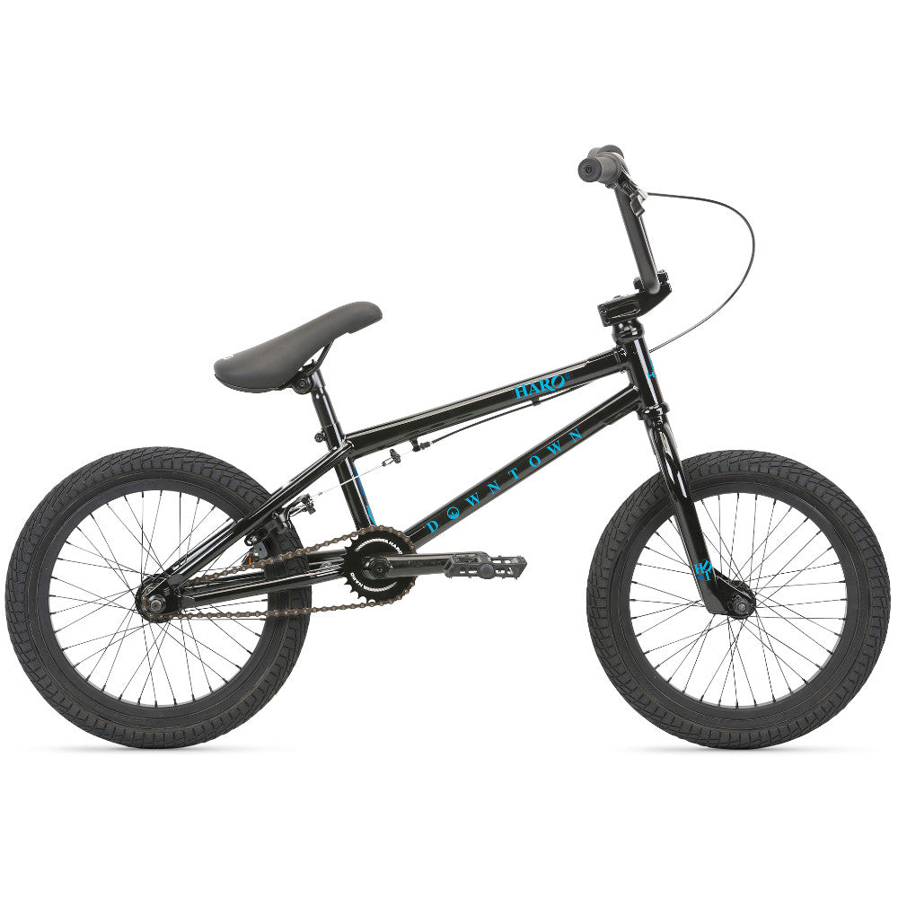 Haro Downtown 18in Black 2021 - BMX Complete