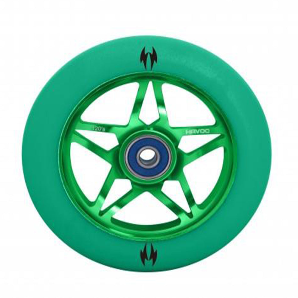 Havoc 120mm (PAIR) - Scooter Wheels Green