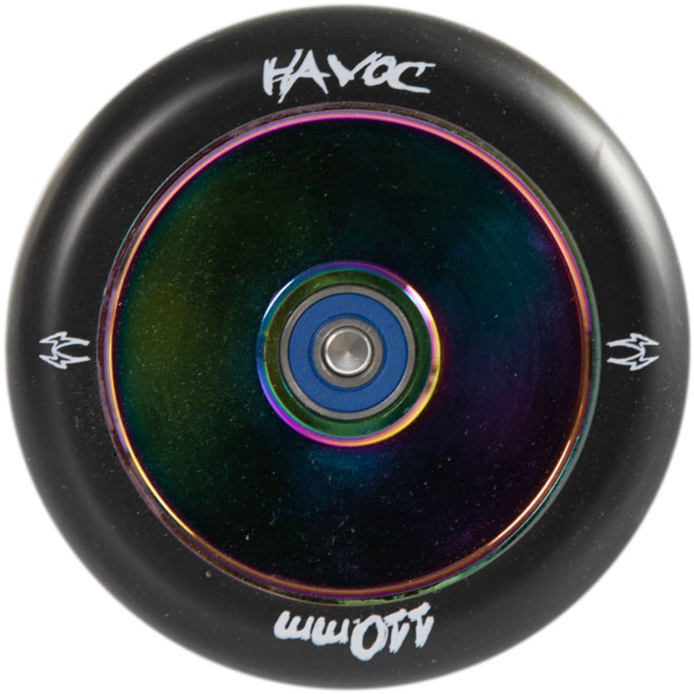 Havoc Hollow Core 110mm Scooter Wheels Oilslick