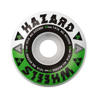 Hazard Melt Down Classic Radial White 101A - Skateboard Wheels 55mm