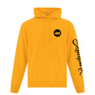 TAZ Youth Rounded Logo Hoodie Yellow Front