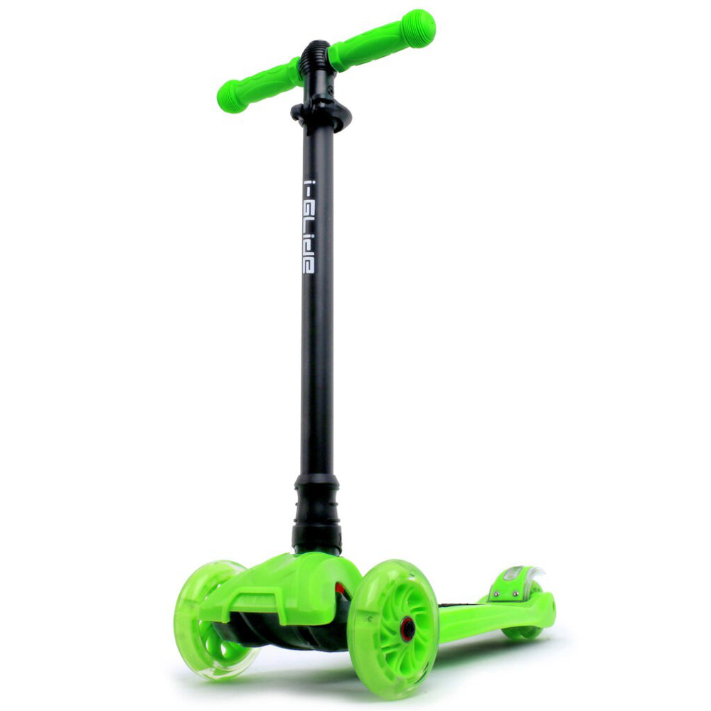 I-Glide 3 Wheels - Scooter Complete Green