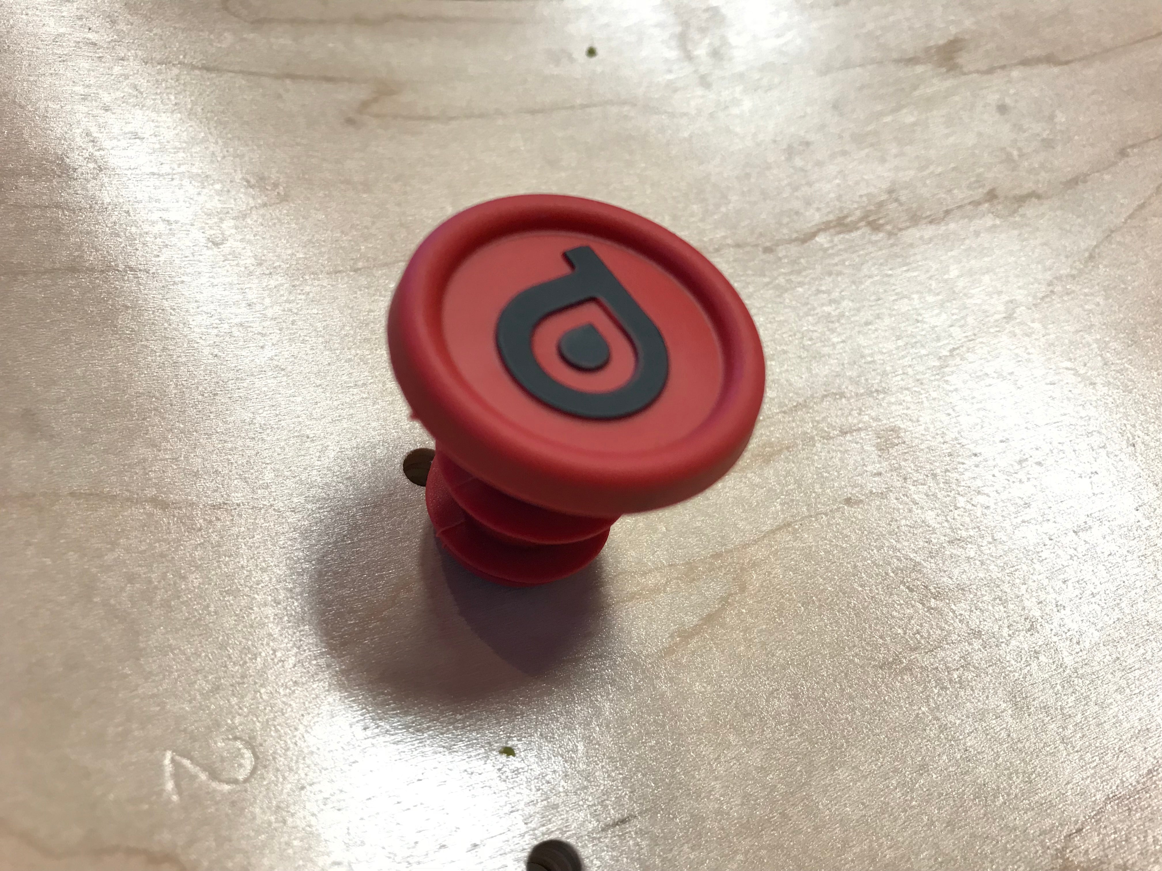 Disctrict Plastic - Bar Ends Red