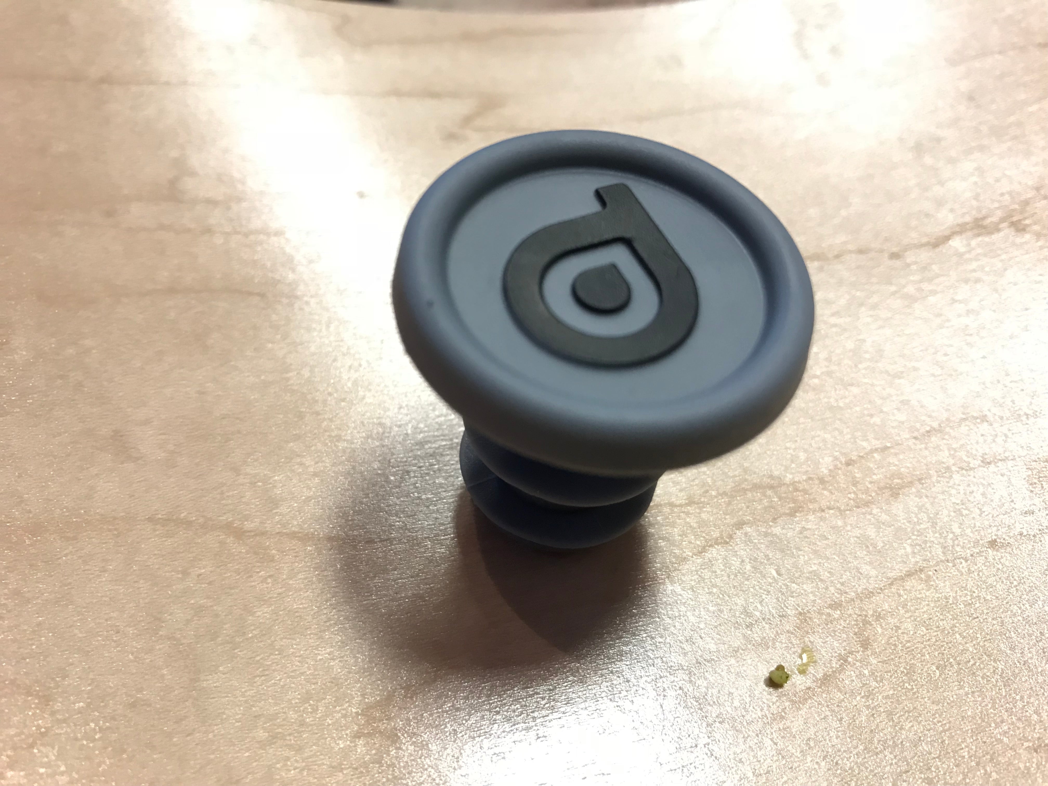 Disctrict Plastic - Bar Ends Grey