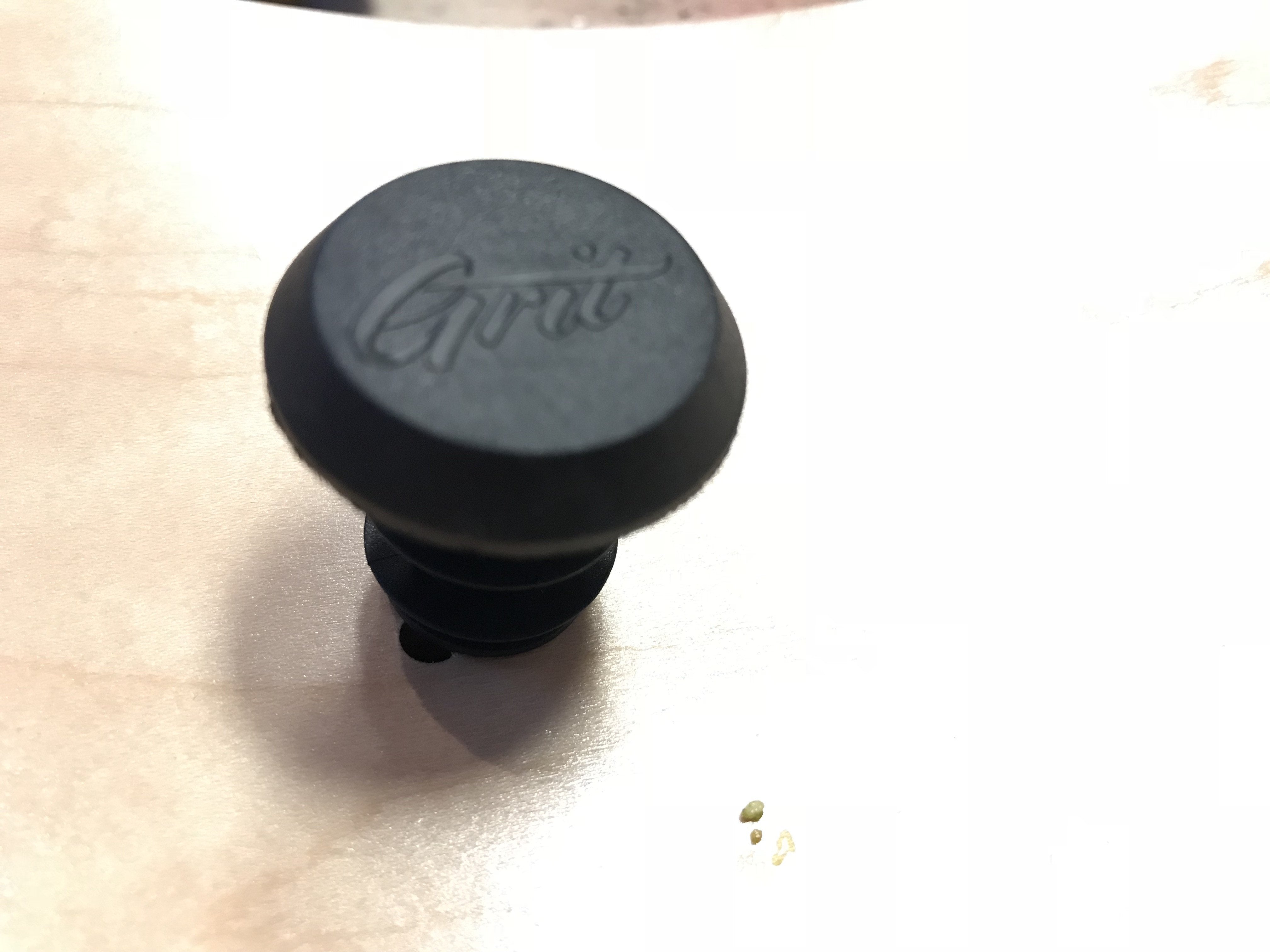 Grit Plastic - Bar Ends Black