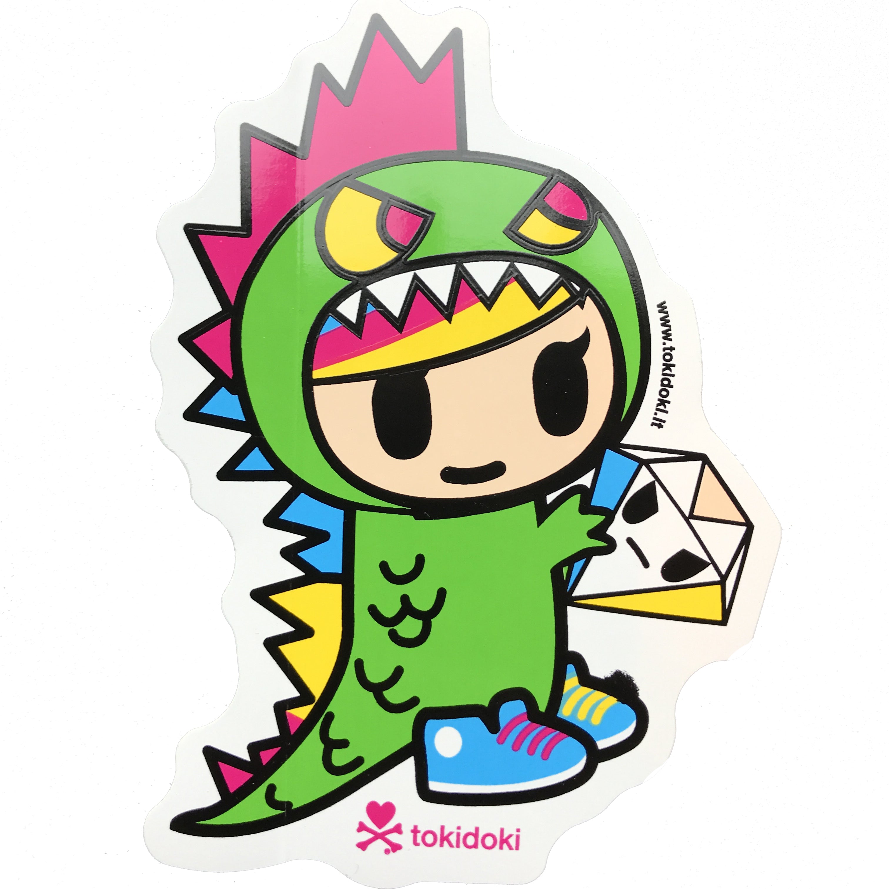 Tokidoki Lil Terror Multicolor - Sticker