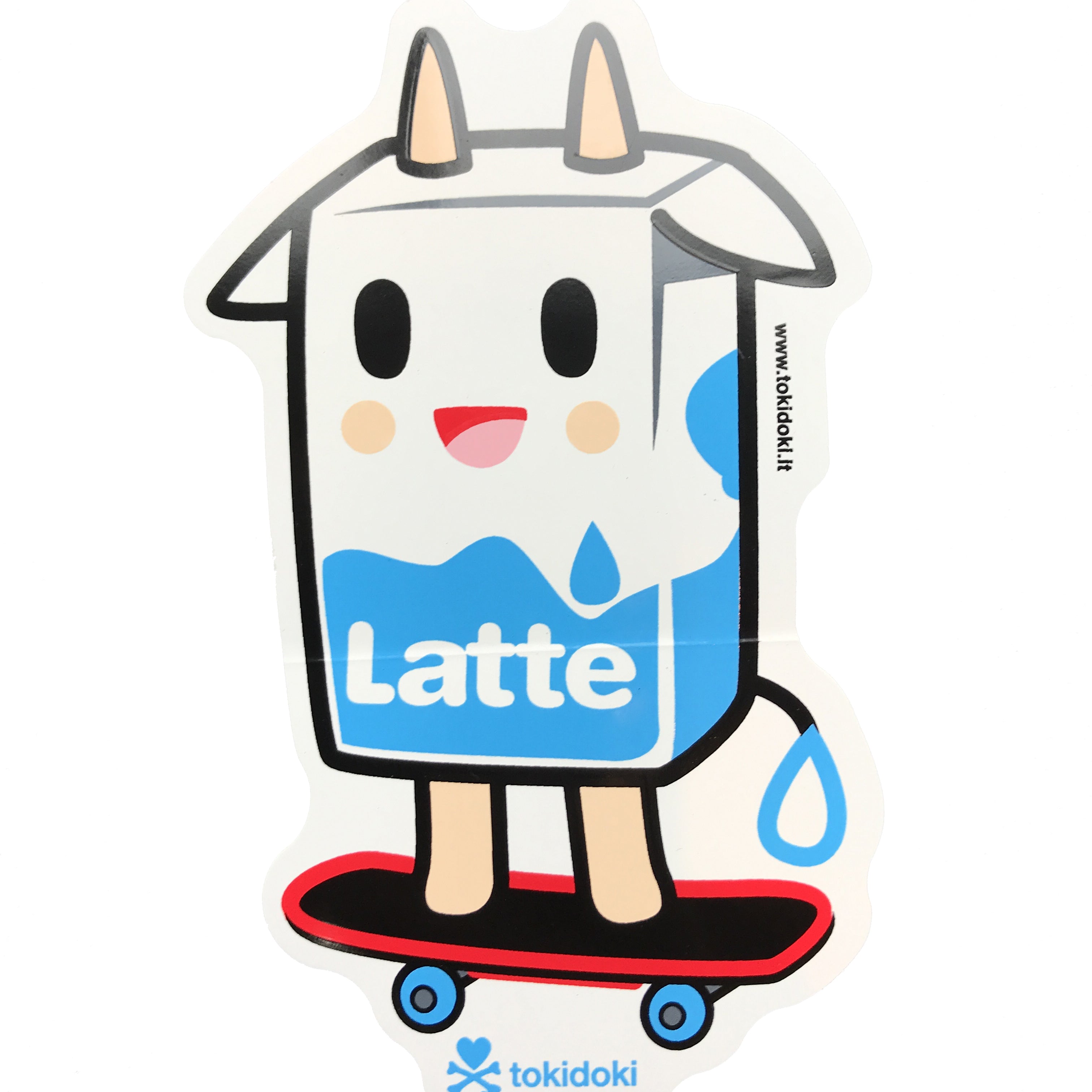Tokidoki Sandy Latte Skateboard - Sticker