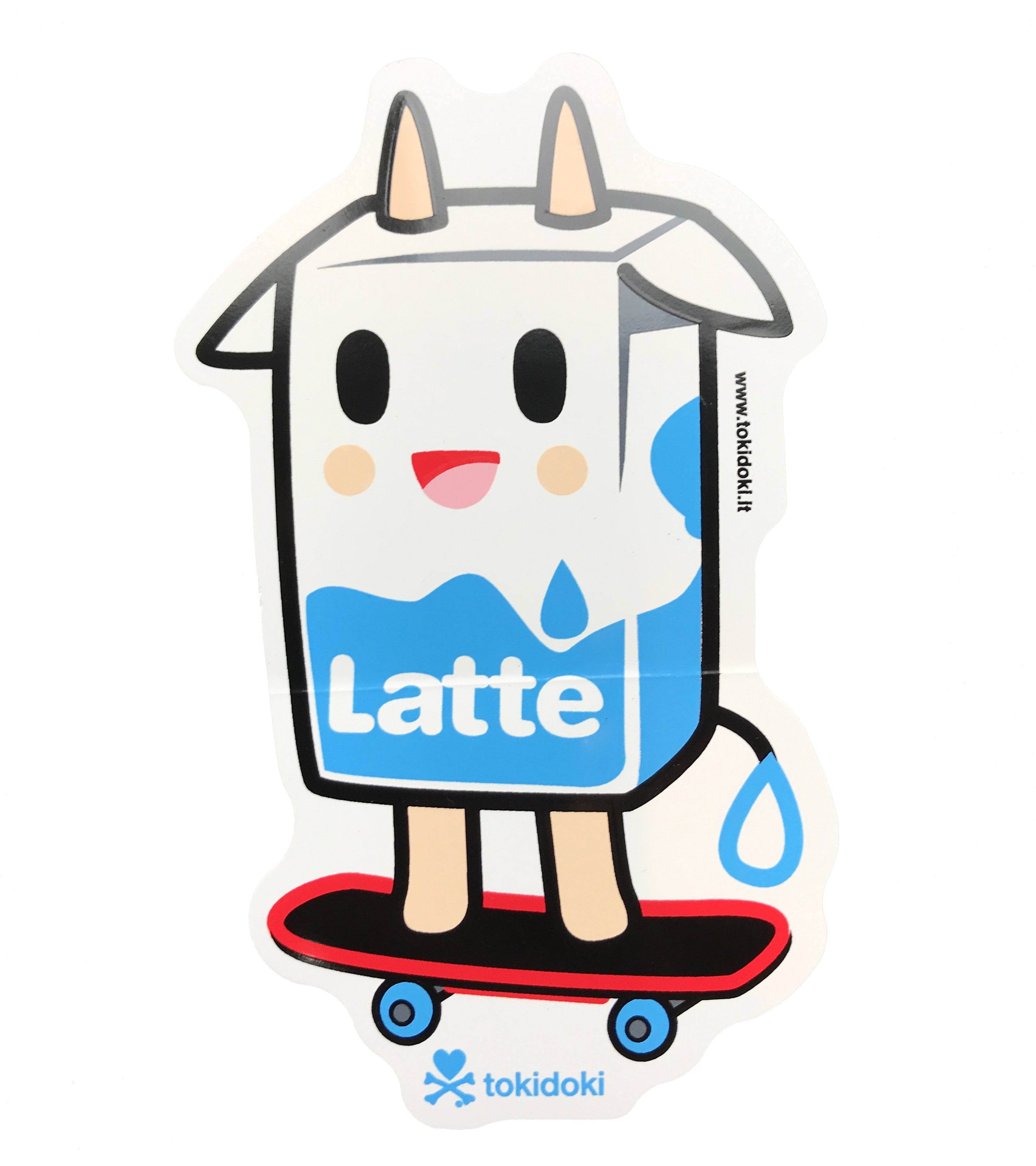 Tokidoki Sandy Latte Skateboard - Sticker