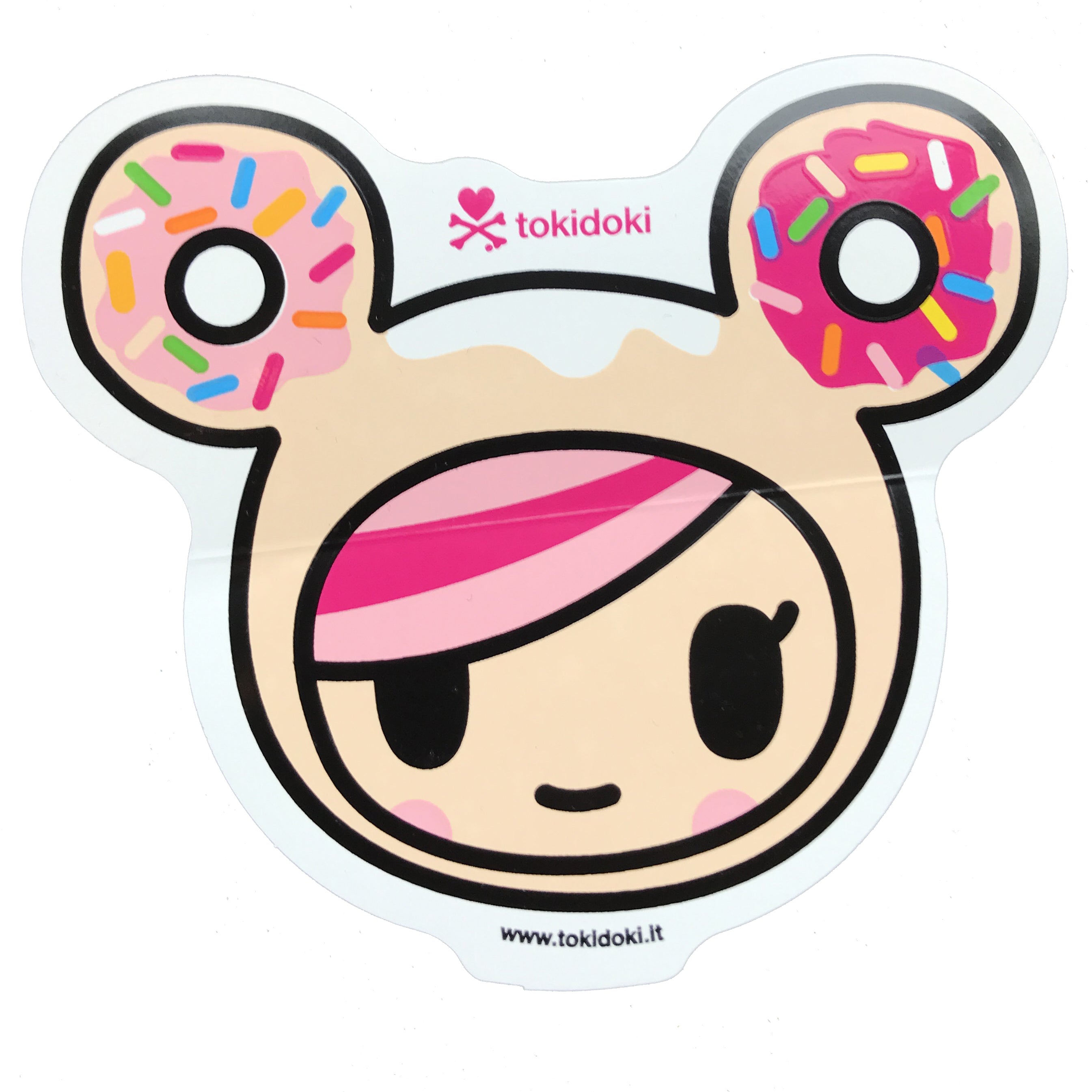 Tokidoki Donutella Face - Sticker