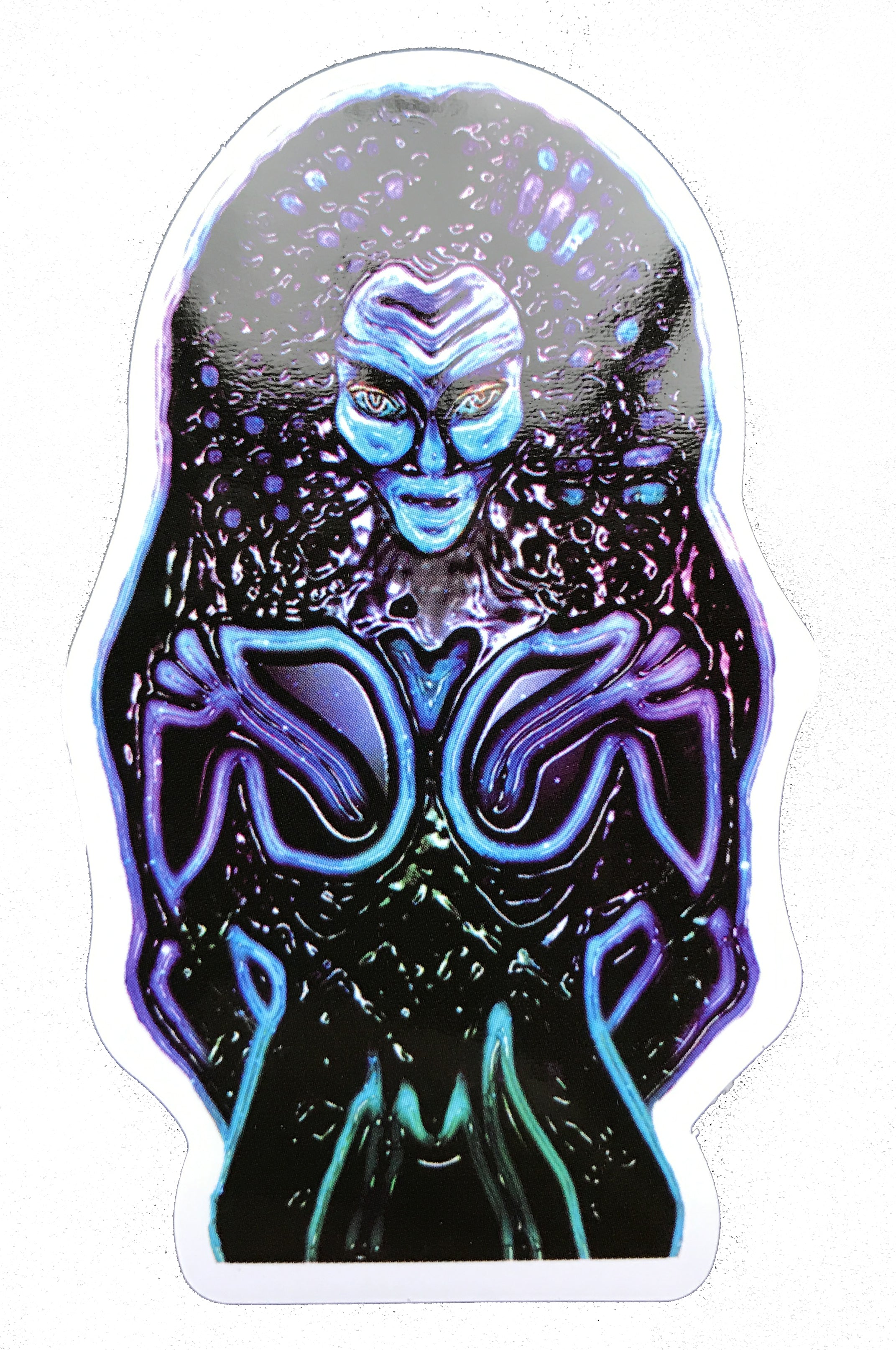 Space Medusa - Sticker