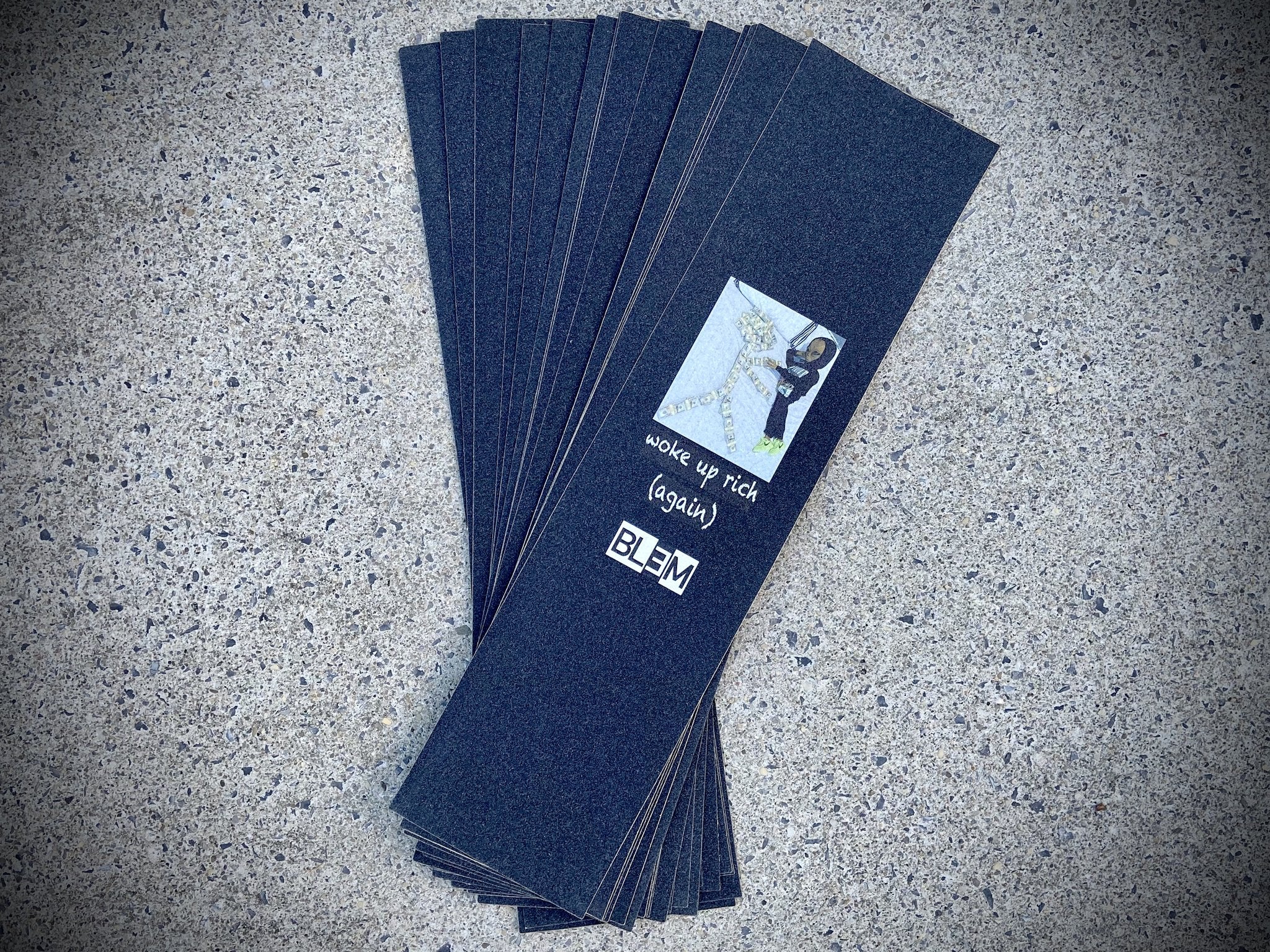 BLEM Woke Up Rich - Scooter Griptape Pack