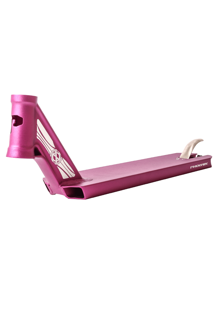 Scooter deck for freestyle scooter, Purple