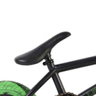 Invert Supreme Mini BMX Black Green Swirl Freestyle 1 Piece Seat
