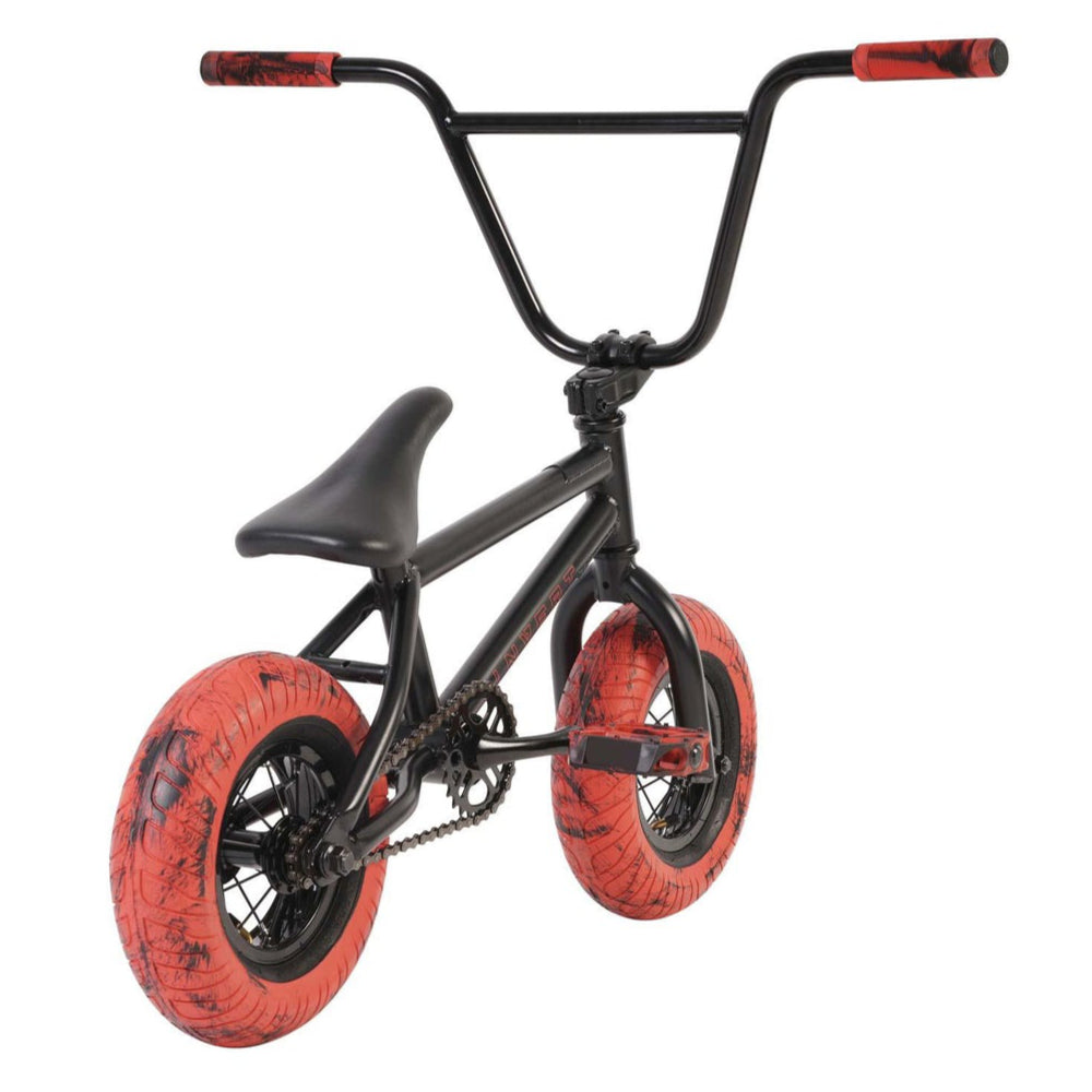 Invert Supreme Mini BMX Freestyle Black Red Back