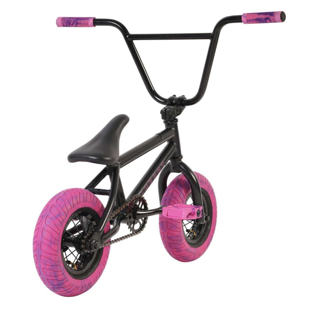 Invert Supreme Mini BMX Freestyle Black Pink Back