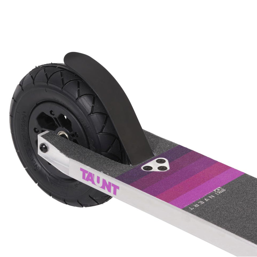 Invert Supreme Taunt Raw / Pink / Purple Dirt Scooter Steel Flex Brake
