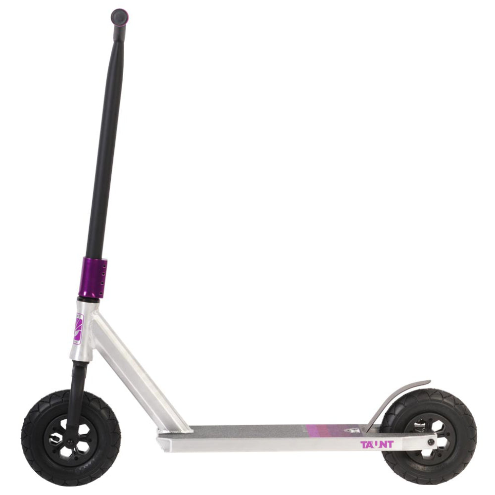 Invert Supreme Taunt Raw / Pink / Purple Dirt Scooter Left Side