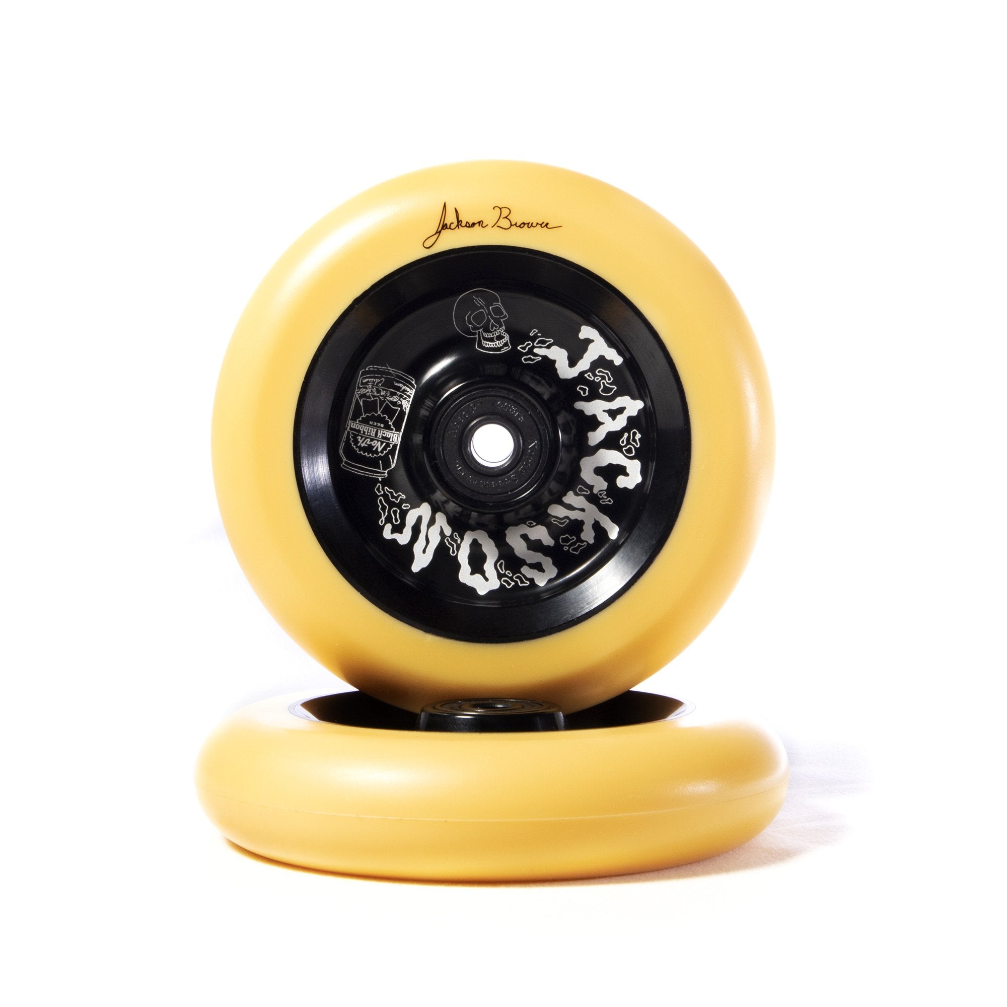 North Scooters Jackson Brower Signature 115X30mm (PAIR) - Scooter Wheels Set On Top
