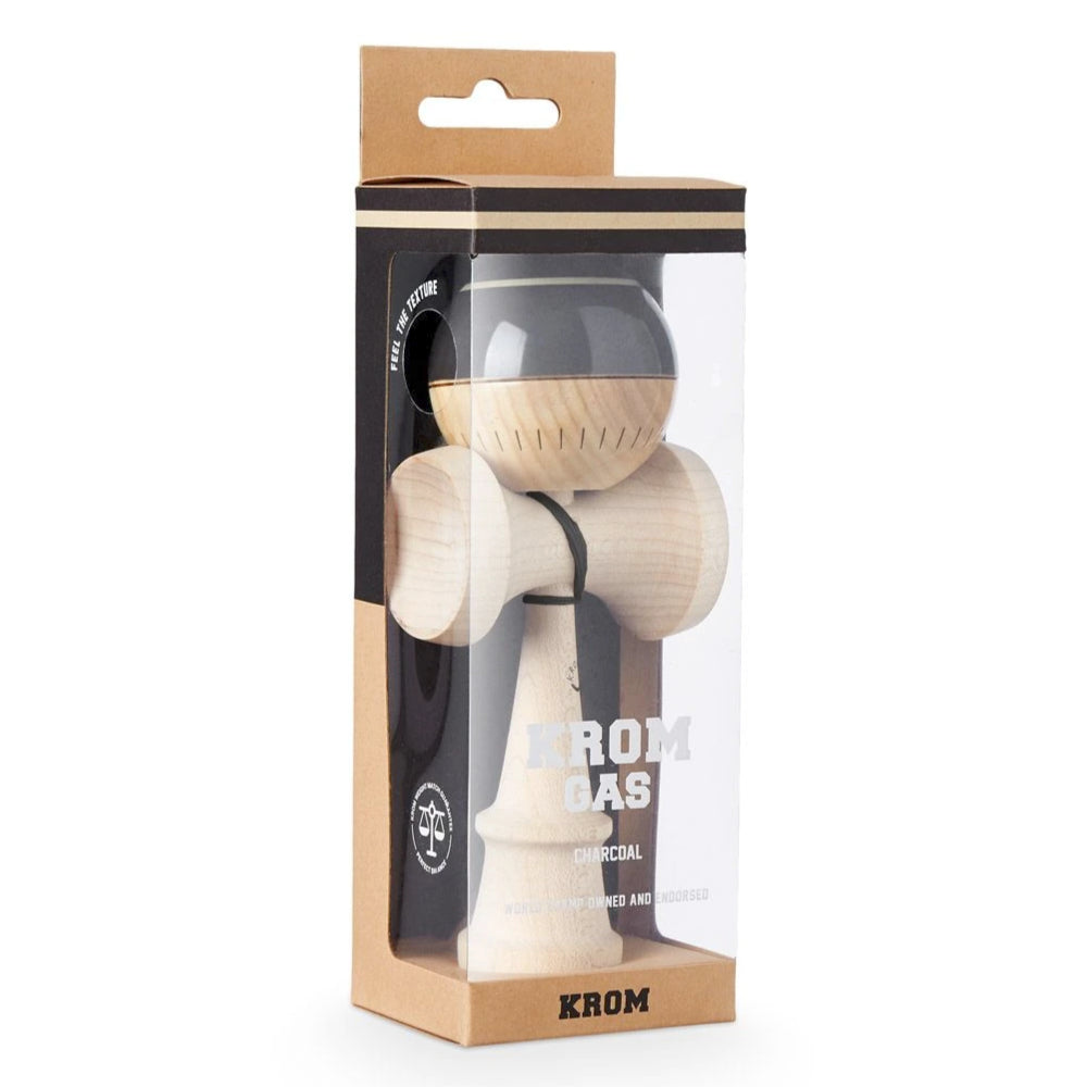 Krom Kendama Gas Charcoal In The Box