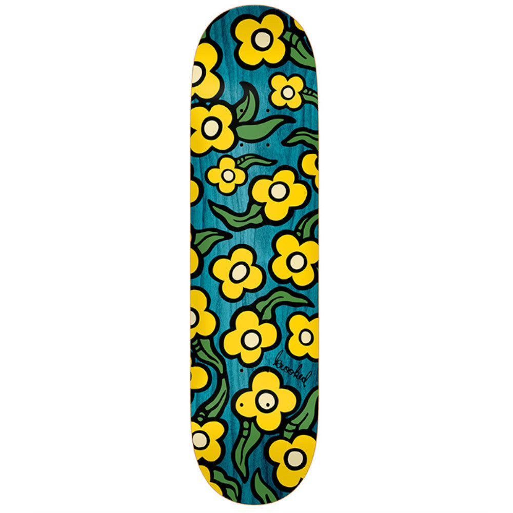 Krooked Team Wild Style Flowers 7.75 - Skateboard Deck