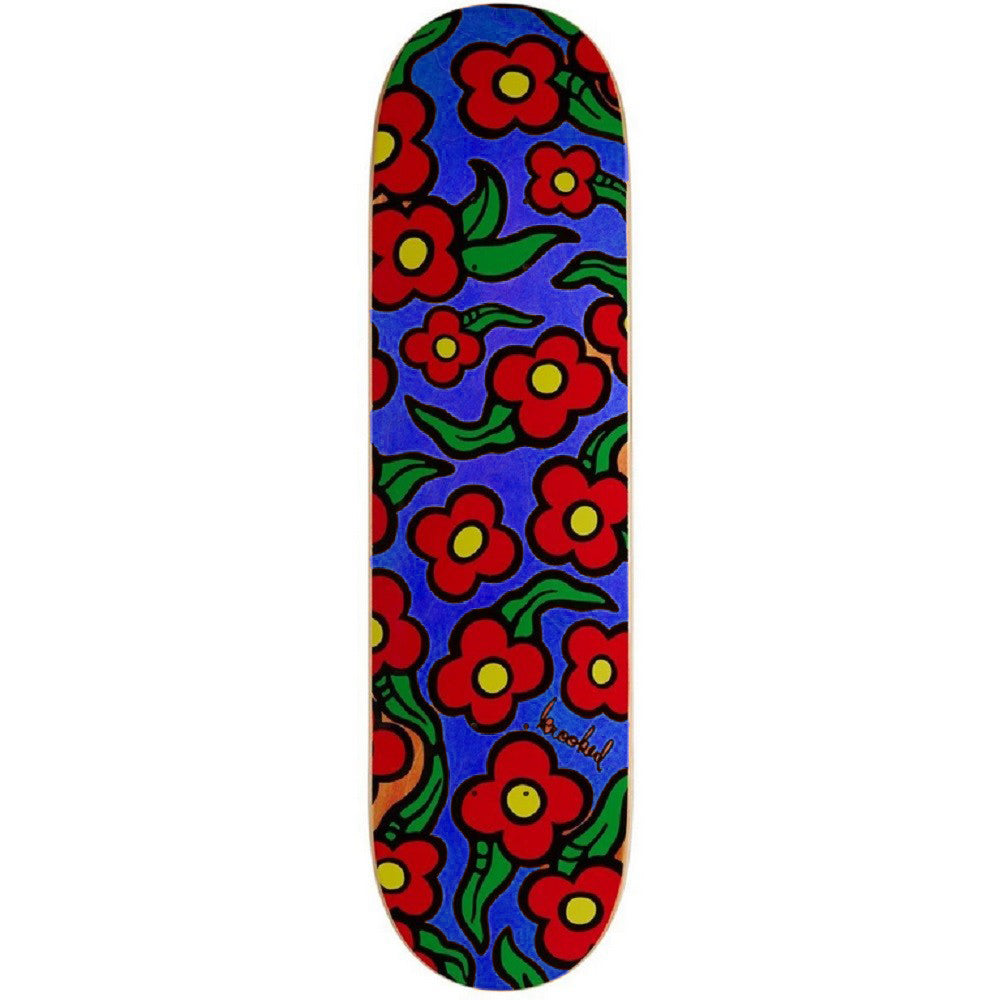 Krooked Team Wild Style Flowers 8.25 - Skateboard Deck