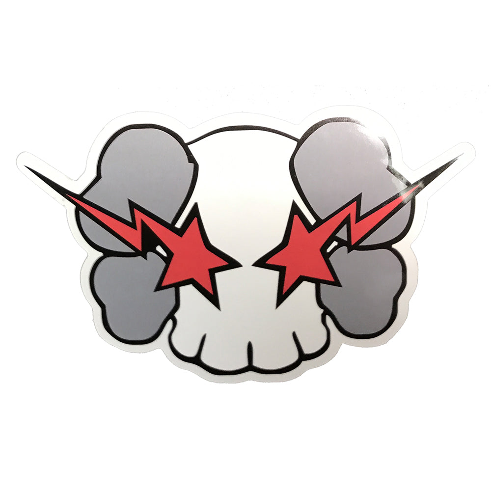 Lightning Skull - Sticker