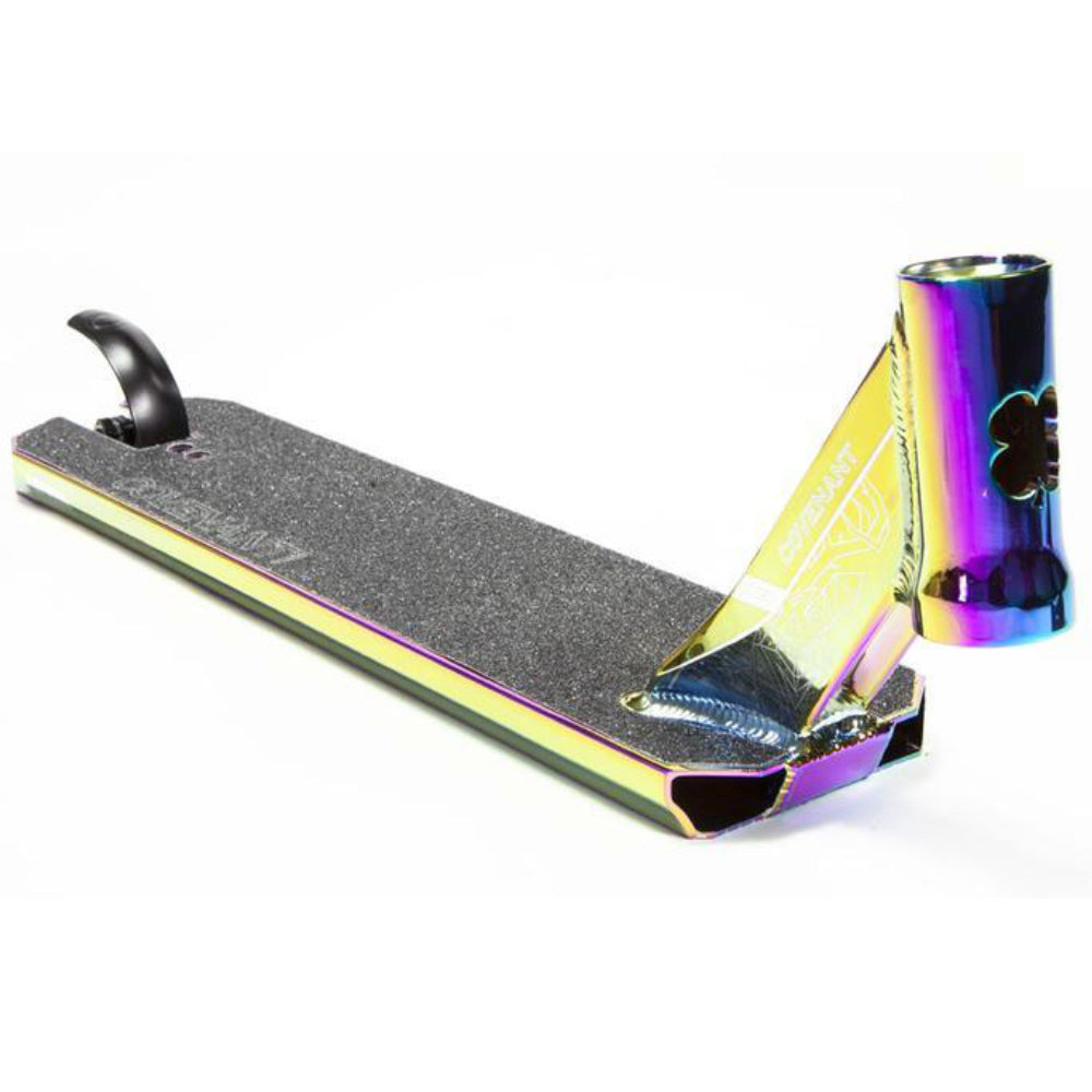 Lucky Covenant Scooter Deck Neo Chrome Oilslick