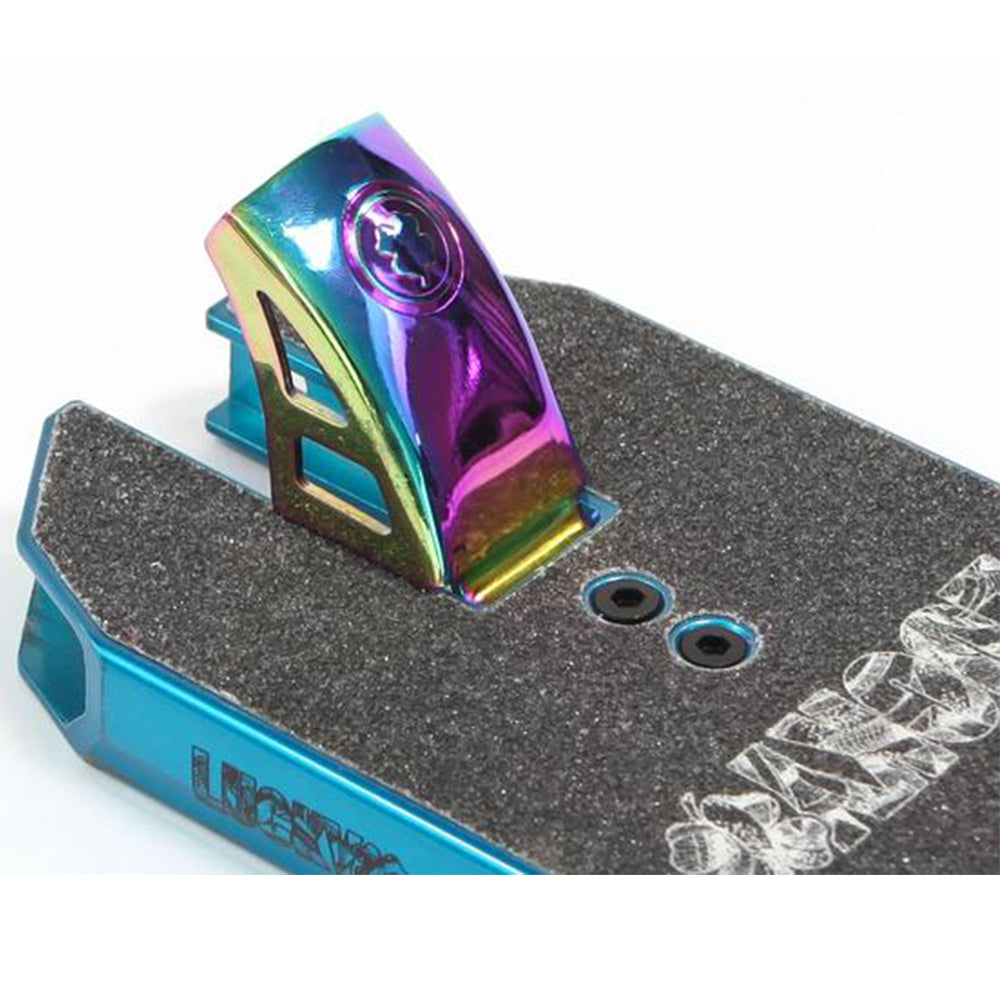 Lucky D-Fender 110mm - Scooter Brake Neochrome Installed Axis Deck