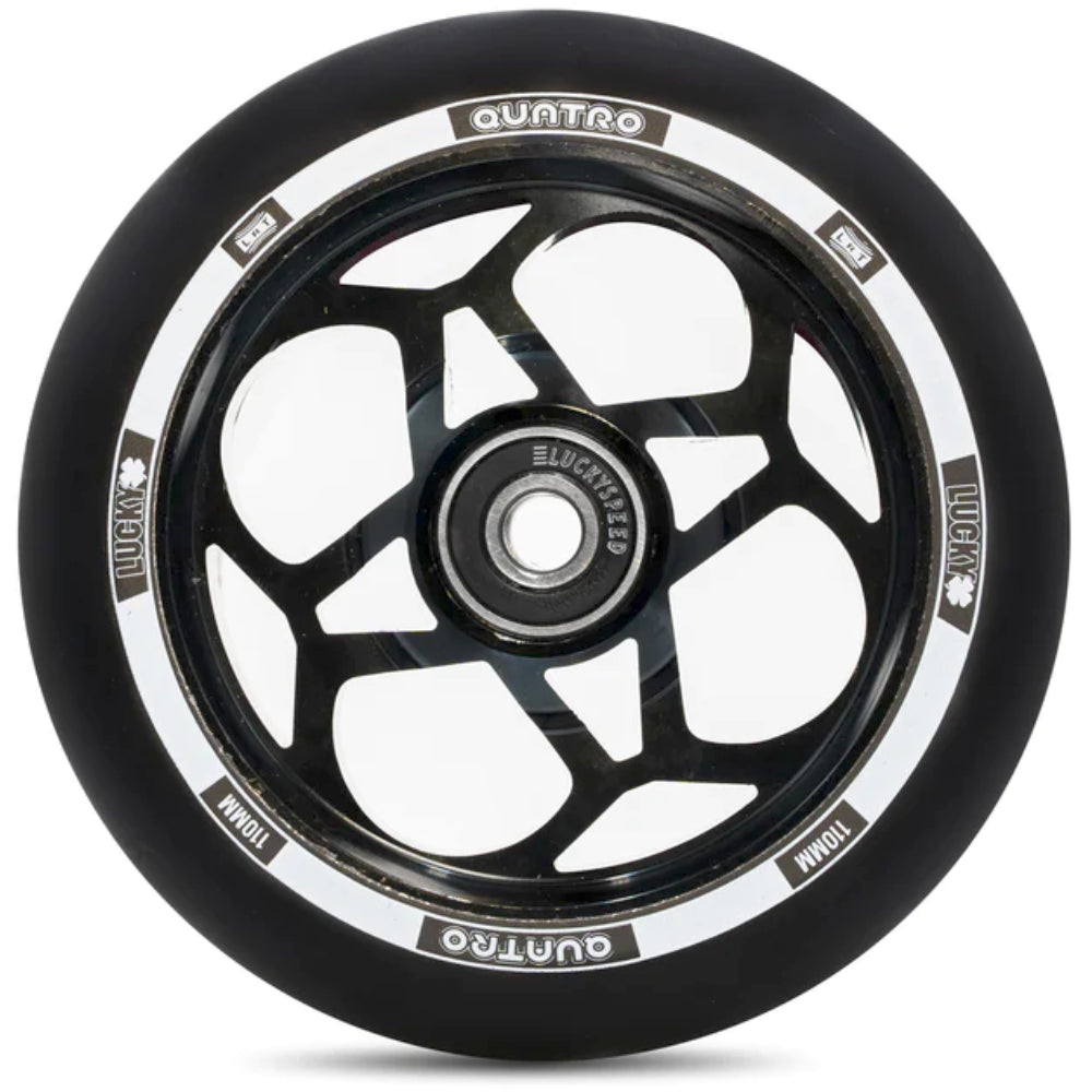 Lucky Quatro Black 110mm Freestyle Scooter Wheels