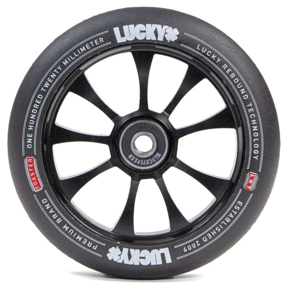 Lucky Toaster 120mm Black Freestyle Scooter Wheels