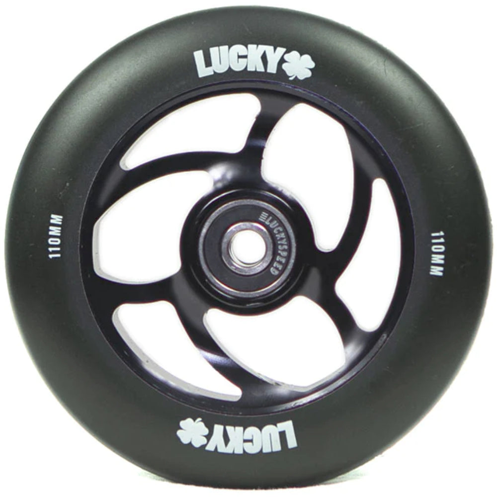 Lucky Torsion 110mm Black Freestyle Scooter Wheels