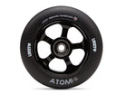 Lucky Atom 110mm Wheel, Black Urethane, Black