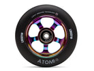 Lucky Atom 110mm Wheel, Black Urethane, Oil Slick